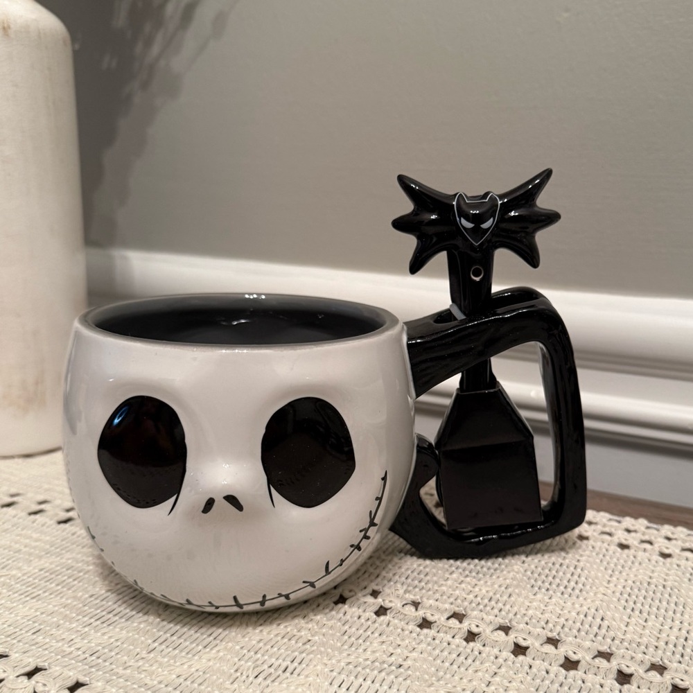 Disney Parks Nightmare Before Christmas- Jack Skellington Mug w/spoon